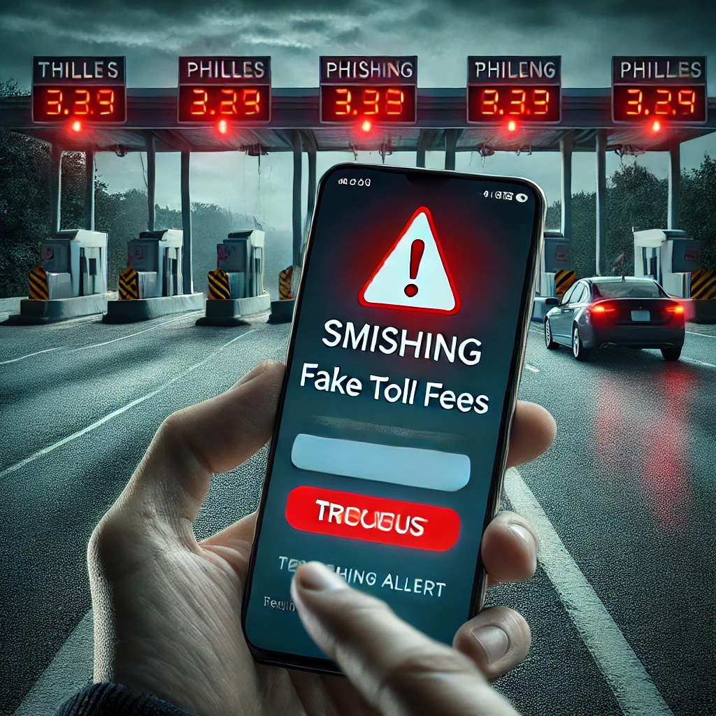 Beware of the Toll Lane Fee Text Scam